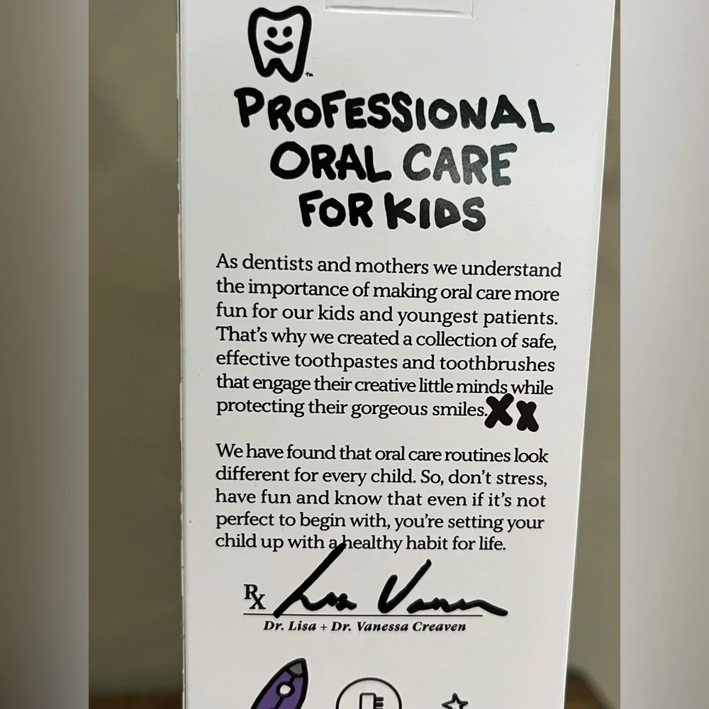 Made By Dentists Kids Alien Electric Toothbrush, new!